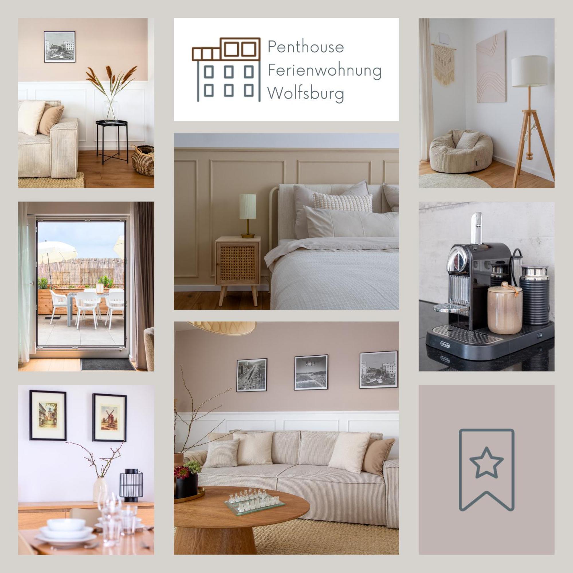 Penthouse-Ferienwohnung วอล์ฟสบวร์ก ภายนอก รูปภาพ
